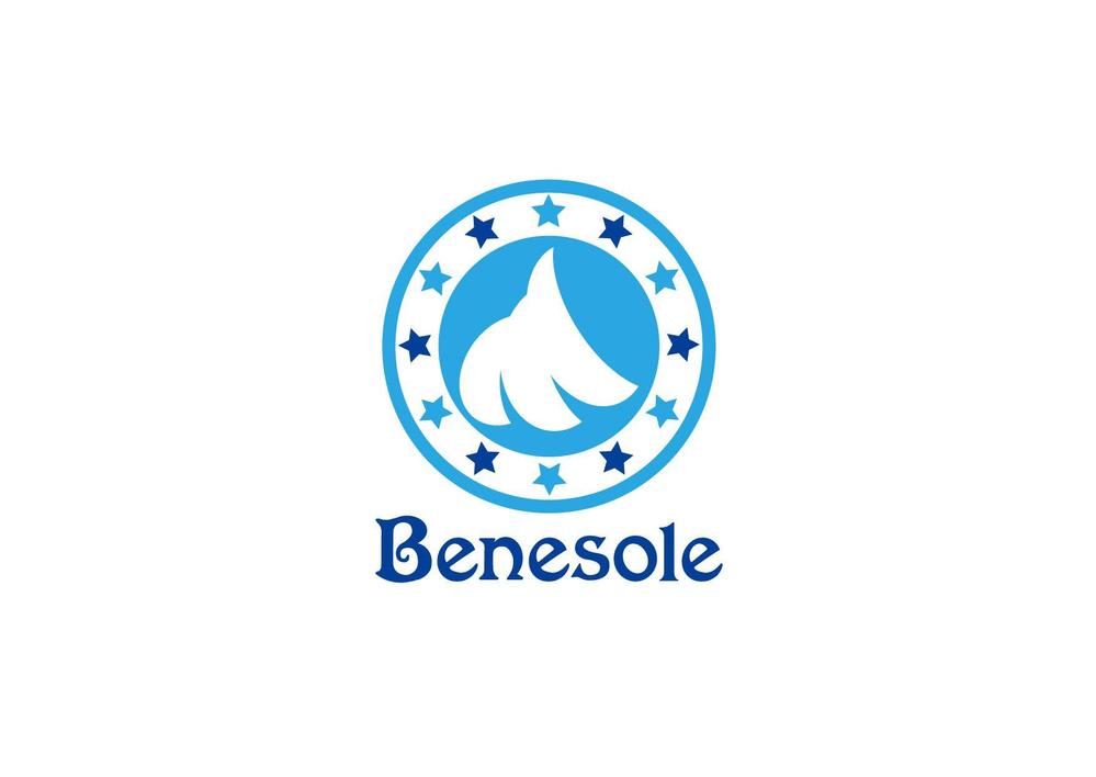 ドライフルーツの移動販売「Benesole（ベネソル）」のロゴ