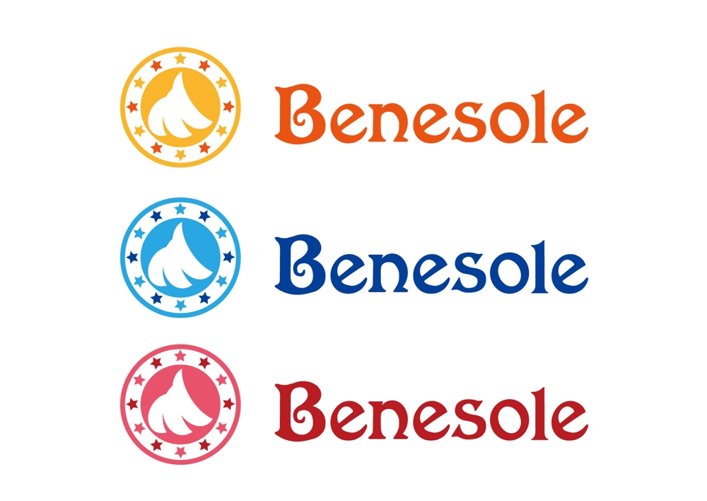 ドライフルーツの移動販売「Benesole（ベネソル）」のロゴ