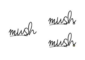 haramako (makoqua)さんのアパレルサイト　「mush」の　ロゴへの提案