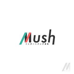  CALT (ryota_)さんのアパレルサイト　「mush」の　ロゴへの提案