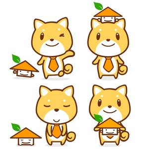 E.crayon (yuuuuuu_ecolibra)さんの不動産　犬　キャラクターへの提案
