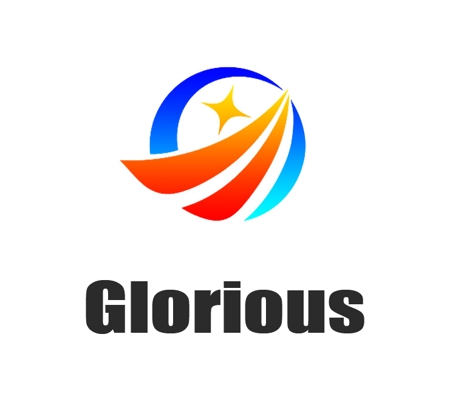 ぽんぽん (haruka322)さんの総合トレンド品輸入物通販会社【Glorious】会社ロゴへの提案