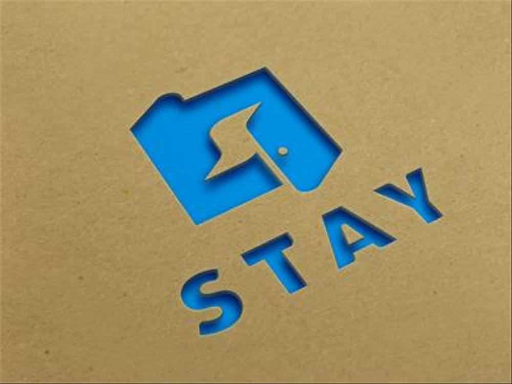 リノベーションとインテリアの新会社「ＳＴＡＹ」のロゴ