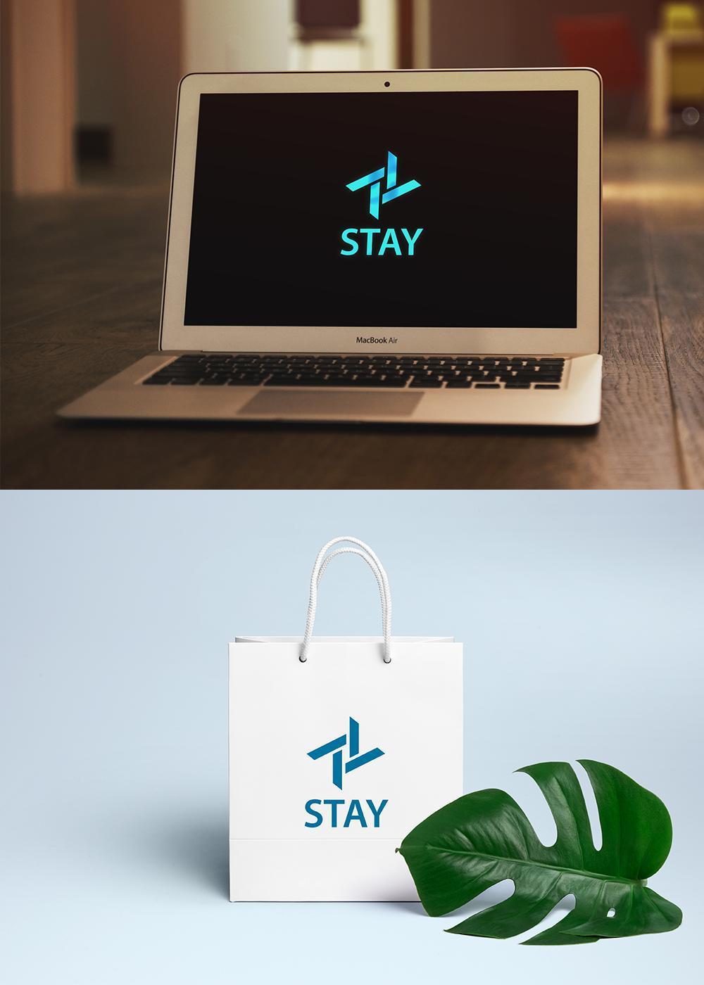 リノベーションとインテリアの新会社「ＳＴＡＹ」のロゴ