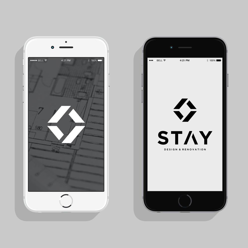 リノベーションとインテリアの新会社「ＳＴＡＹ」のロゴ