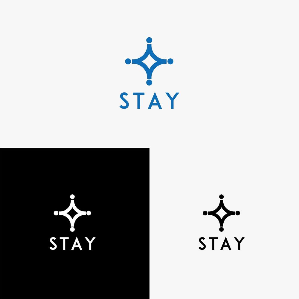 リノベーションとインテリアの新会社「ＳＴＡＹ」のロゴ