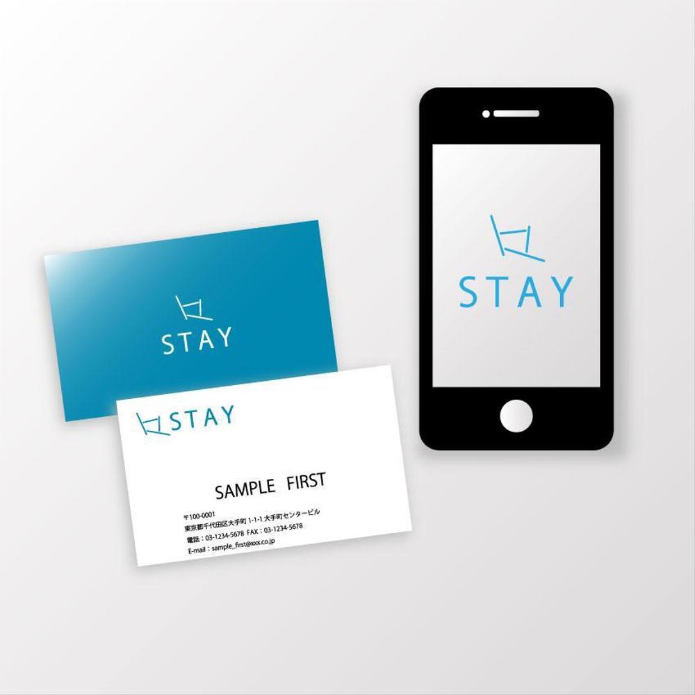 リノベーションとインテリアの新会社「ＳＴＡＹ」のロゴ