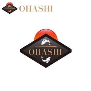 taguriano (YTOKU)さんの「OHASHI」ブランドの普遍的なデザインロゴへの提案