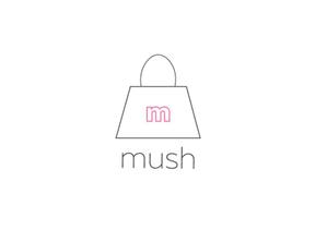 ko___hi (hina__0430)さんのアパレルサイト　「mush」の　ロゴへの提案