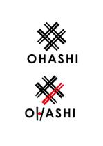 Hagemin (24tara)さんの「OHASHI」ブランドの普遍的なデザインロゴへの提案