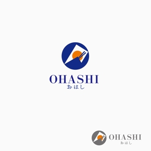 atomgra (atomgra)さんの「OHASHI」ブランドの普遍的なデザインロゴへの提案