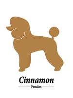 May (design_studio)さんの犬のトリミングサロン　Petsalon Cinnamon  のロゴへの提案