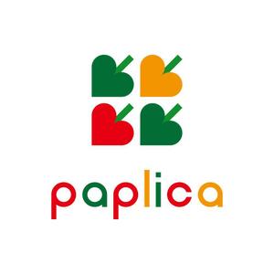 power_dive (power_dive)さんの店舗向けポイントアプリ「paplica(パプリカ)」のロゴへの提案