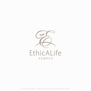 shirokuma_design (itohsyoukai)さんの新規メディア【EthicALife-エシカライフ】のロゴ　 アップサイクル・サスティナブル・エシ（商標登録なし）への提案