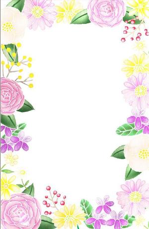 kkstyle (kkstyle)さんの複数採用｜年賀状用に使用できるボタニカルなデザインへの提案
