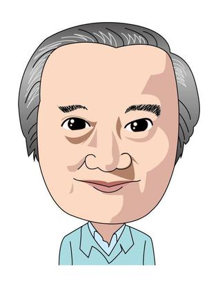 山中省治 (sho345)さんの写真から似顔絵イラスト作成への提案