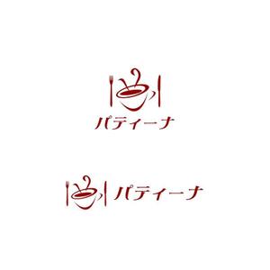 Yolozu (Yolozu)さんのカフェ「パティーナ」のロゴへの提案