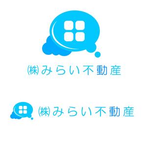 takaokun (takao_1010)さんのたちあげ！みらい不動産のロゴマーク及び会社名のロゴへの提案