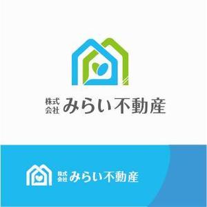 landscape (landscape)さんのたちあげ！みらい不動産のロゴマーク及び会社名のロゴへの提案