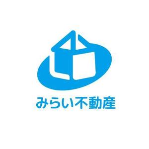 suzurinさんのたちあげ！みらい不動産のロゴマーク及び会社名のロゴへの提案