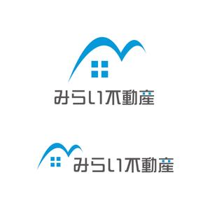 timepeace ()さんのたちあげ！みらい不動産のロゴマーク及び会社名のロゴへの提案