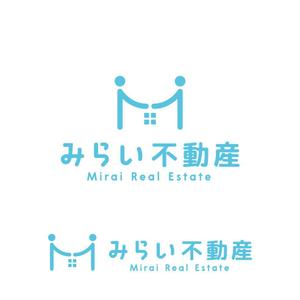 m_mtbooks (m_mtbooks)さんのたちあげ！みらい不動産のロゴマーク及び会社名のロゴへの提案