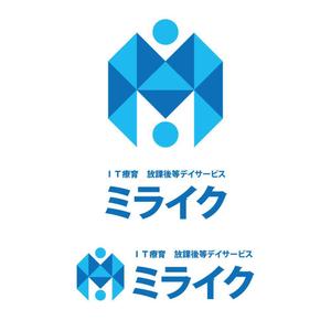 かものはしチー坊 (kamono84)さんのＩＴ療育施設「ミライク」のロゴデザインへの提案