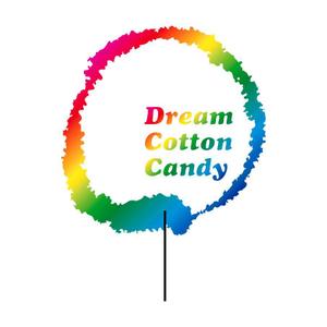 chanlanさんのFC展開予定！わたあめ専門店「Dream Cotton Candy」のロゴ制作への提案