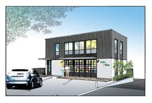 ki-mi  (ki2116)さんの2階建てオフィスの外観デザインへの提案
