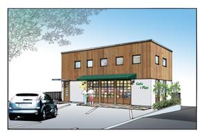 ki-mi  (ki2116)さんの2階建てオフィスの外観デザインへの提案