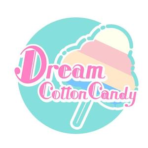 なつおか ()さんのFC展開予定！わたあめ専門店「Dream Cotton Candy」のロゴ制作への提案