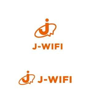 marutsuki (marutsuki)さんのWi-Fiレンタルサイト「J WiFi」のロゴ制作依頼への提案