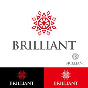 小島デザイン事務所 (kojideins2)さんのガラス製品・お花が並ぶお店　「BRILLIANT」のロゴへの提案