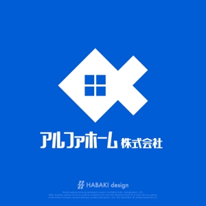 HABAKIdesign (hirokiabe58)さんの不動産売買仲介会社「アルファホーム株式会社」のロゴへの提案