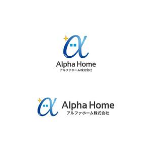 Yolozu (Yolozu)さんの不動産売買仲介会社「アルファホーム株式会社」のロゴへの提案