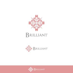 ArtStudio MAI (minami-mi-natz)さんのガラス製品・お花が並ぶお店　「BRILLIANT」のロゴへの提案