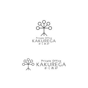 Yolozu (Yolozu)さんの六本木シェアオフィス「Private Office KAKUREGA」のロゴへの提案