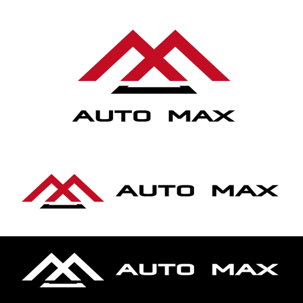 バイクショップ　「オートマックス」の　ロゴ