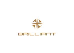 AliCE  Design (yoshimoto170531)さんのガラス製品・お花が並ぶお店　「BRILLIANT」のロゴへの提案