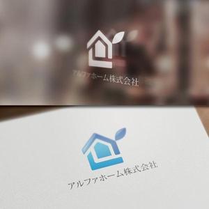 late_design ()さんの不動産売買仲介会社「アルファホーム株式会社」のロゴへの提案