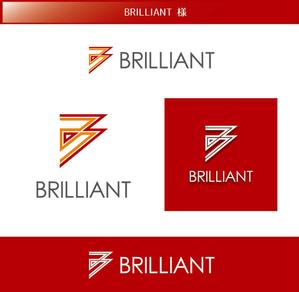 FISHERMAN (FISHERMAN)さんのガラス製品・お花が並ぶお店　「BRILLIANT」のロゴへの提案