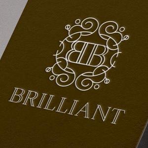 wawamae (wawamae)さんのガラス製品・お花が並ぶお店　「BRILLIANT」のロゴへの提案