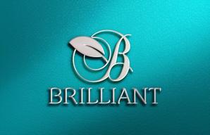 ark-media (ark-media)さんのガラス製品・お花が並ぶお店　「BRILLIANT」のロゴへの提案