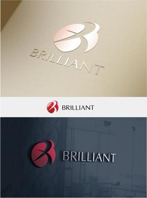 drkigawa (drkigawa)さんのガラス製品・お花が並ぶお店　「BRILLIANT」のロゴへの提案