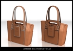 BrainerS-designで個性的デザインを！ (BrainerS_design)さんのレザーバッグのデザイン提案への提案