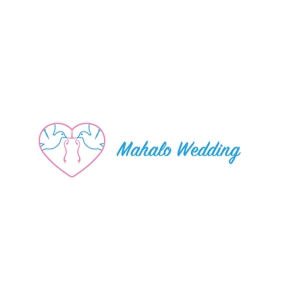 lucas (magodesign)さんのハワイウエディングブランド名「MAHALO  WEDDING」のロゴ作成への提案
