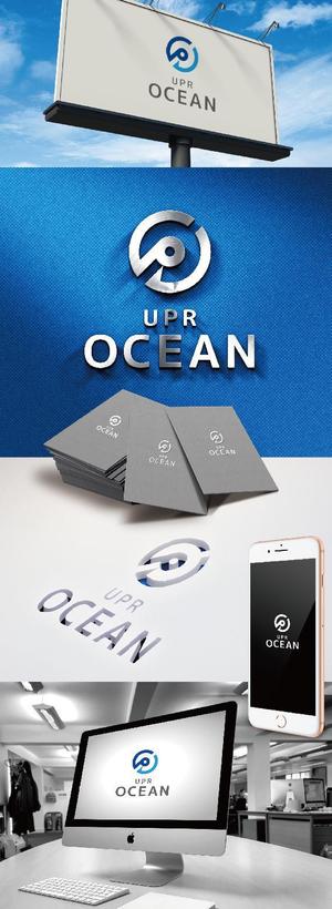 k_31 (katsu31)さんのIoTプラットフォーム　「UPR　OCEAN」のロゴへの提案