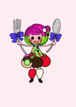 華 (Hana0310)さんの飲食の移動販売の会社のキャラクターデザインへの提案