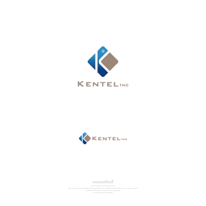 onesize fit’s all (onesizefitsall)さんの保険代理店・営業コンサル会社「Kentel」「KENTEL」「ケンテル」のロゴへの提案