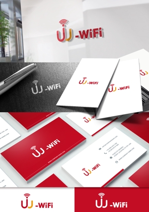 chiaro (chiaro)さんのWi-Fiレンタルサイト「J WiFi」のロゴ制作依頼への提案